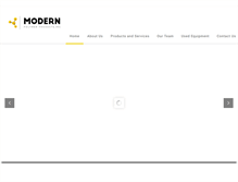 Tablet Screenshot of modernpolymerproducts.com